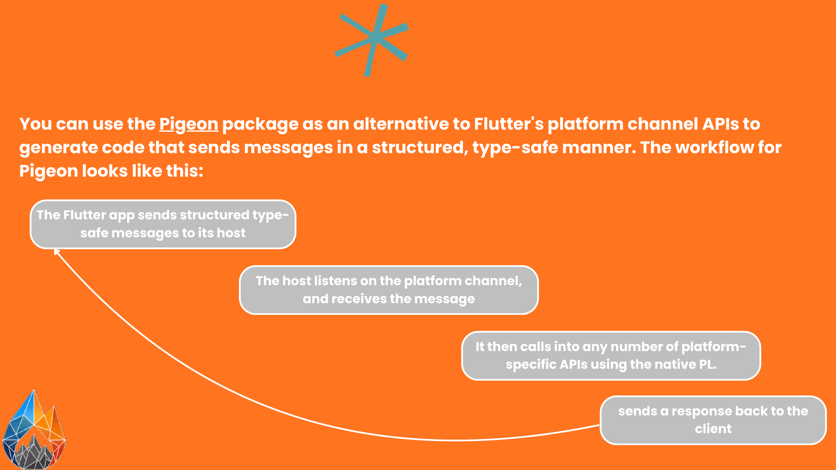 The Pigeon Workflow: structured, type-safe code generation